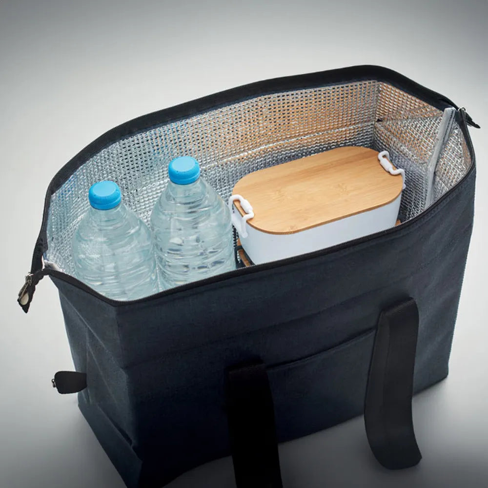 compacte rpet koeltas 3l inhoud blauw binnenkant 192518