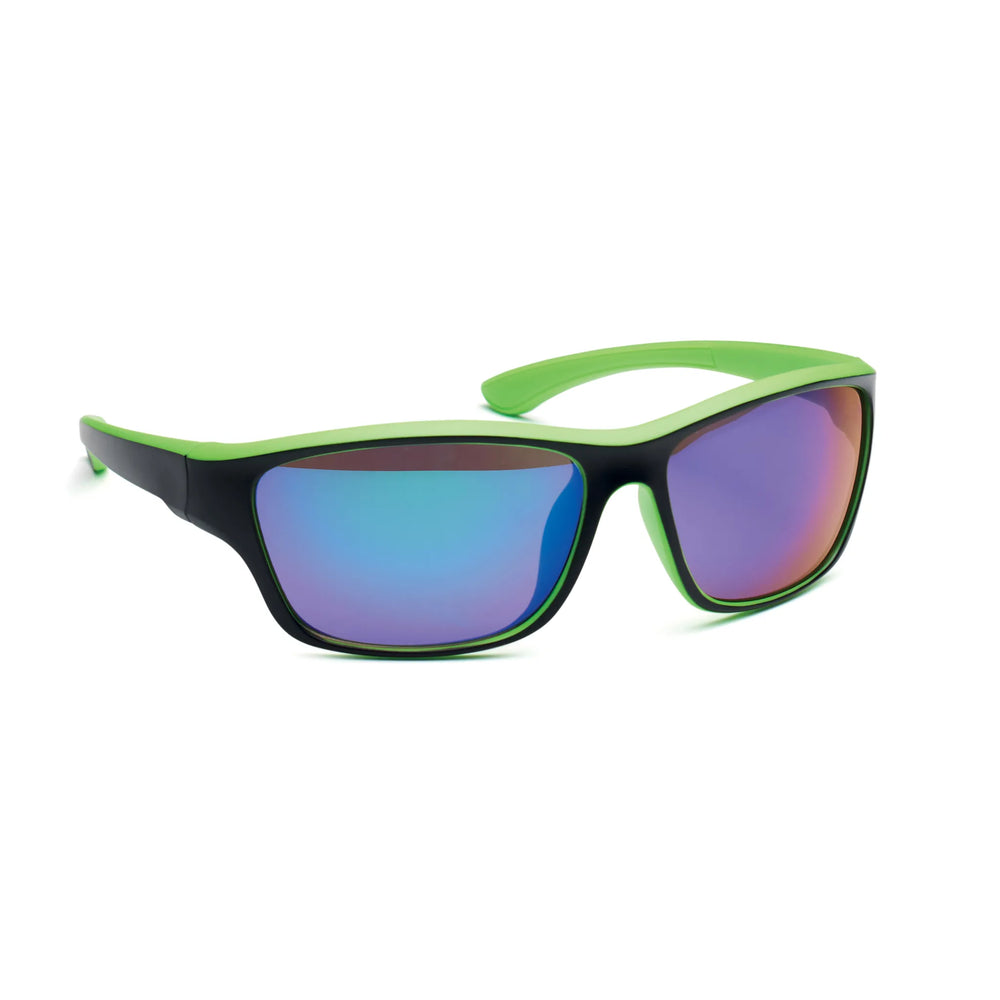 sportzonnebril spiegelglazen uv400 groen 192545