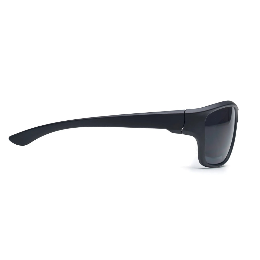 sportzonnebril spiegelglazen uv400 zwart back 192545