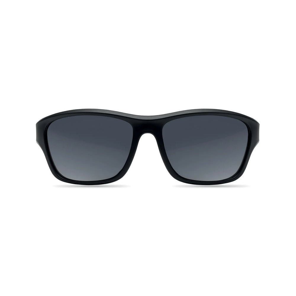 sportzonnebril spiegelglazen uv400 zwart top 192545