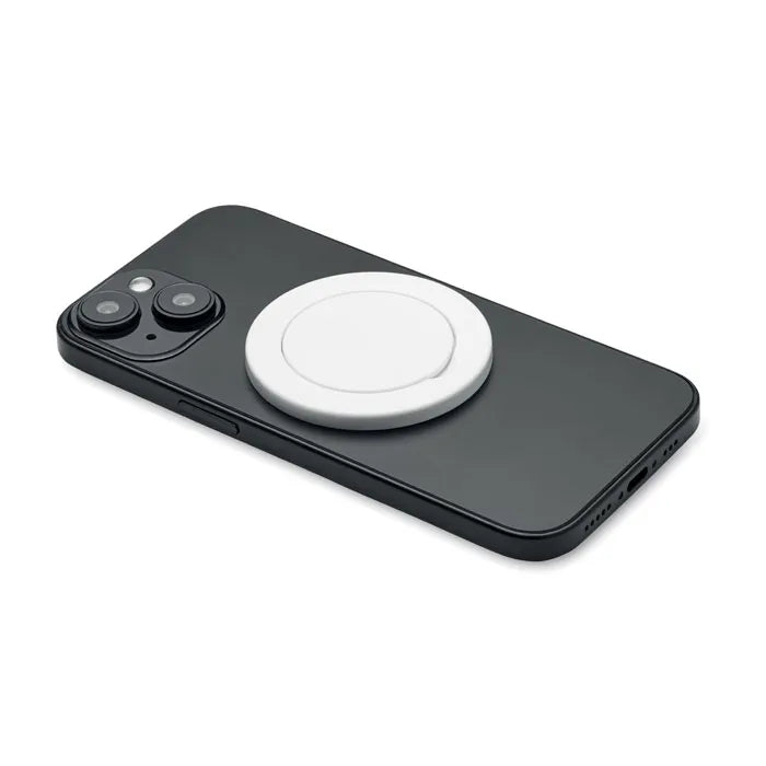 magnetische telefoonhouder van gerecycled abs wit back 192556