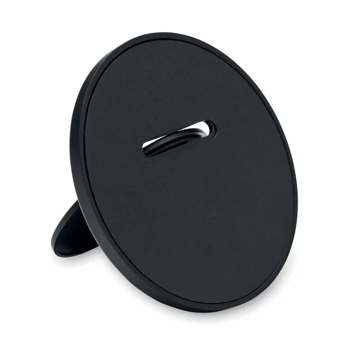 Magnetische telefoonhouder van gerecycled ABS, Zwart - 192556