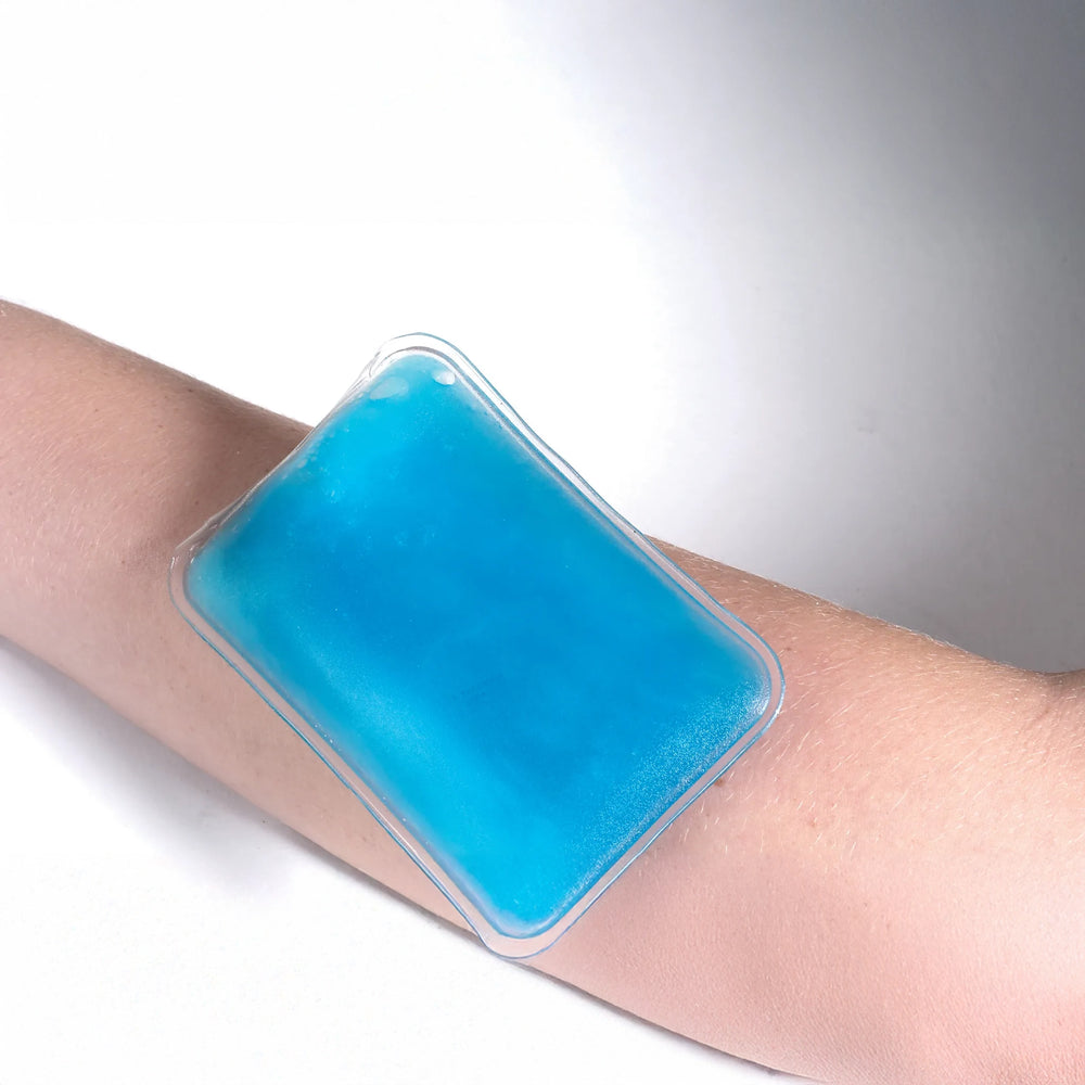 handwarmer herbruikbaar klik blauw op arm 192660