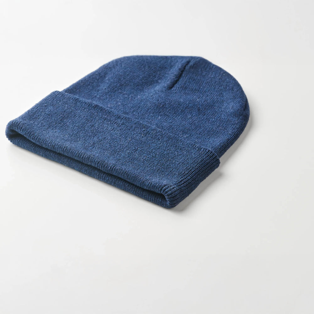 Blauw unisex gebreide muts van polyester en acryl,  artikel 192705