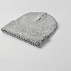 Unisex Gebreide Muts van Zacht Polyester en Acryl – One Size - Grijs