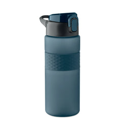 Essentix Isjforden RPET Drinkfles 700 ml met Siliconen Grip – Blauw