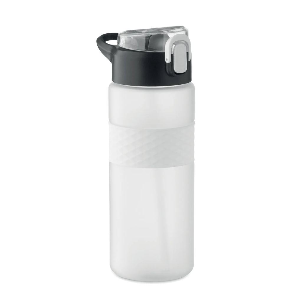 rpet drinkfles 700ml siliconen grip wit 192755