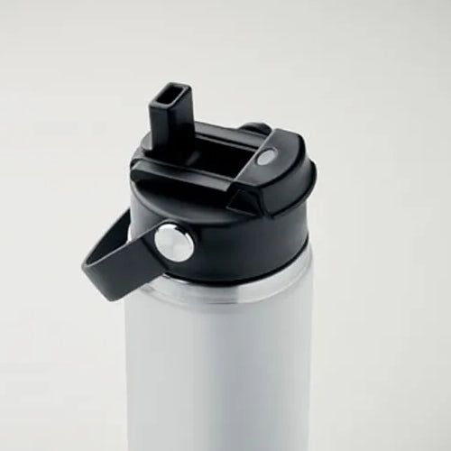 rvs drinkfles 500ml rietje handvat wit detail open 192775