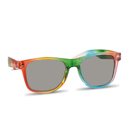 Regenboogzonnebril met UV400, Meerkleurig - 192808