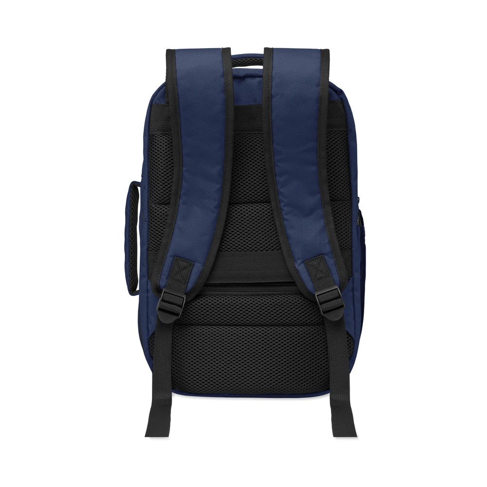handbagage rugzak 15 inch bedrukken 04 navy achterkant 192840