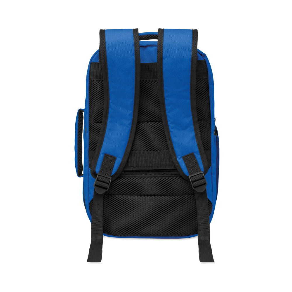 handbagage rugzak 15 inch bedrukken 37 royal blue achterkant 192840