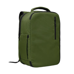 Handbagage rugzak 15 inch laptop bedrukken - Marinegroen