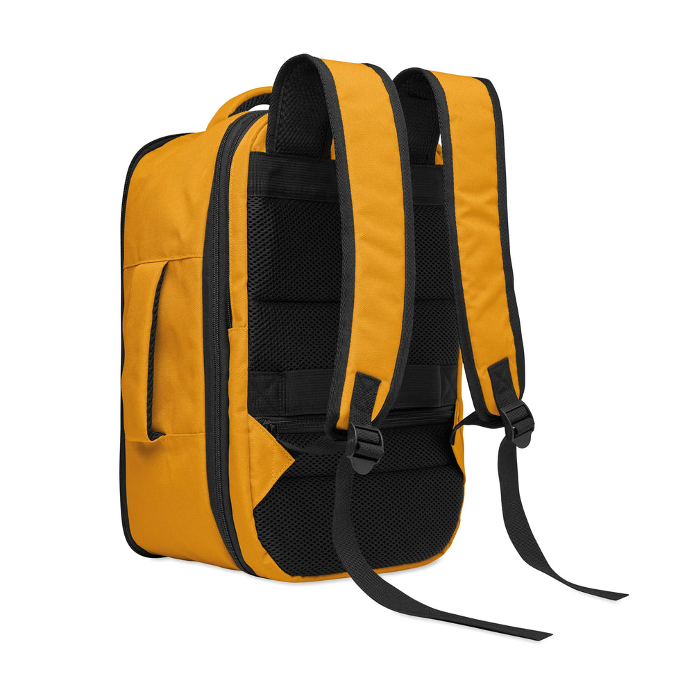Handbagage rugzak 15 inch laptop bedrukken - Ochre