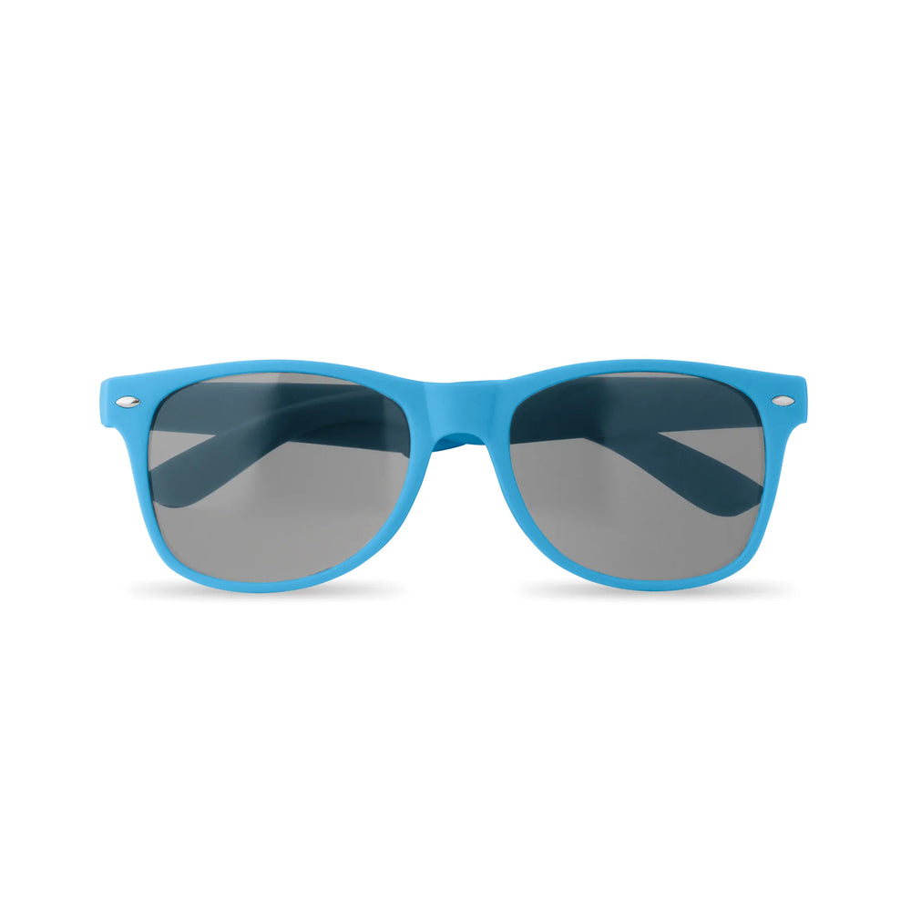 seaqual zonnebril gerecycled uv400 turquoise voorkant 192864