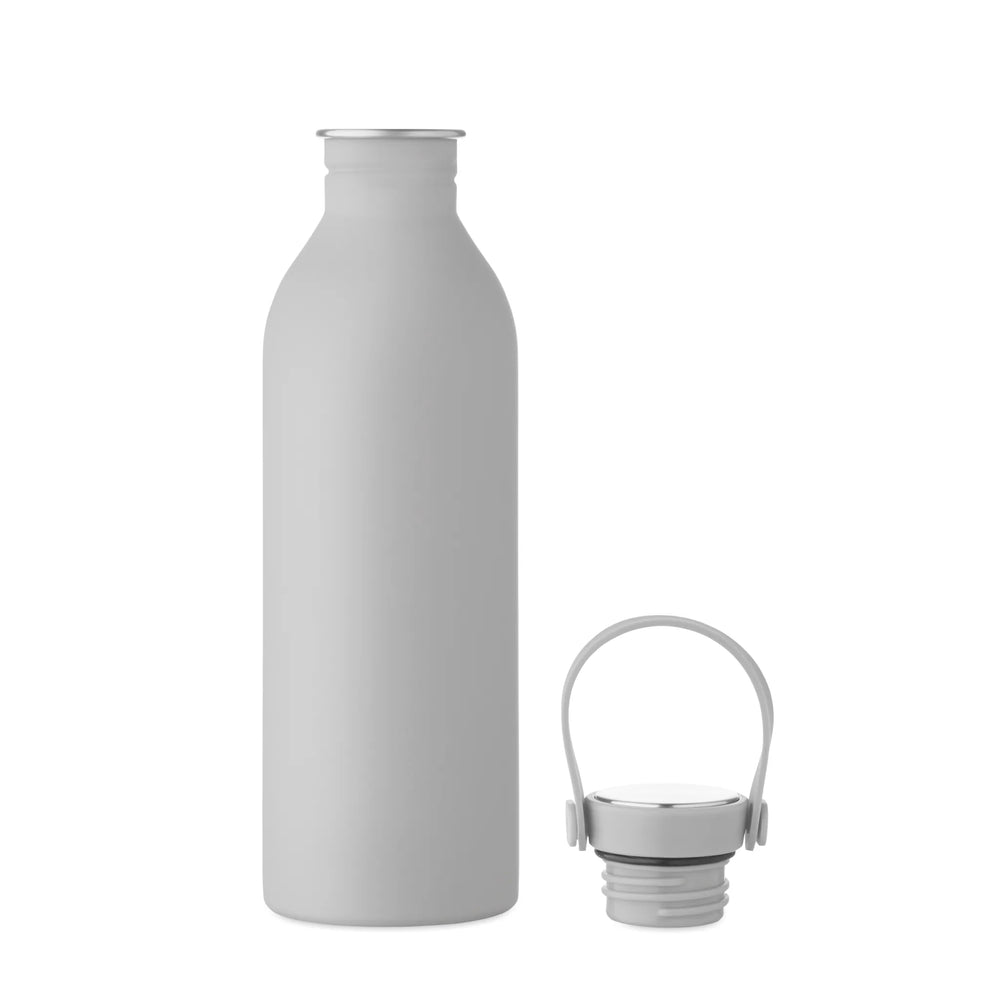 Open enkelwandige RVS drinkfles van 500 ml in grijs – artikelnummer 192903
