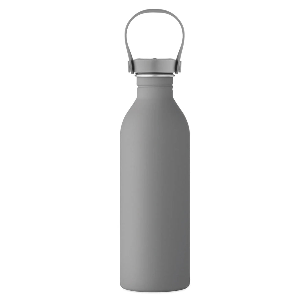 Enkelwandige RVS drinkfles van 500 ml in steengrijs – artikelnummer 192903