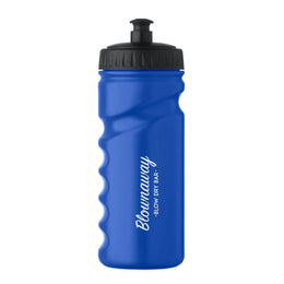 sportdrinkfles 500ml handgreep blauw back bedrukt 192938