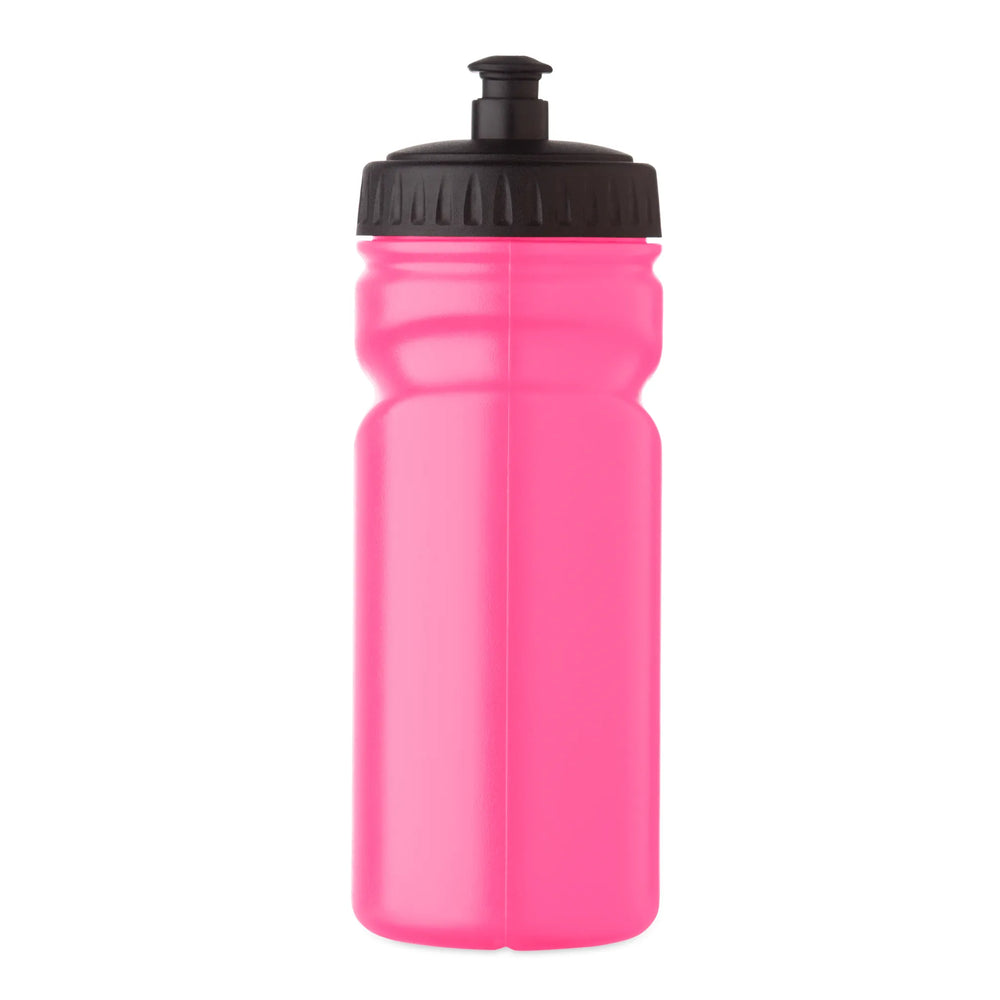 Sportdrinkfles 500 ml met handgreep bedrukken - Neon Fuchsia