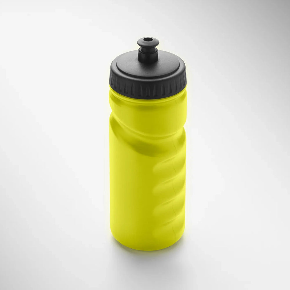 Sportdrinkfles 500 ml met handgreep bedrukken - Neon Geel