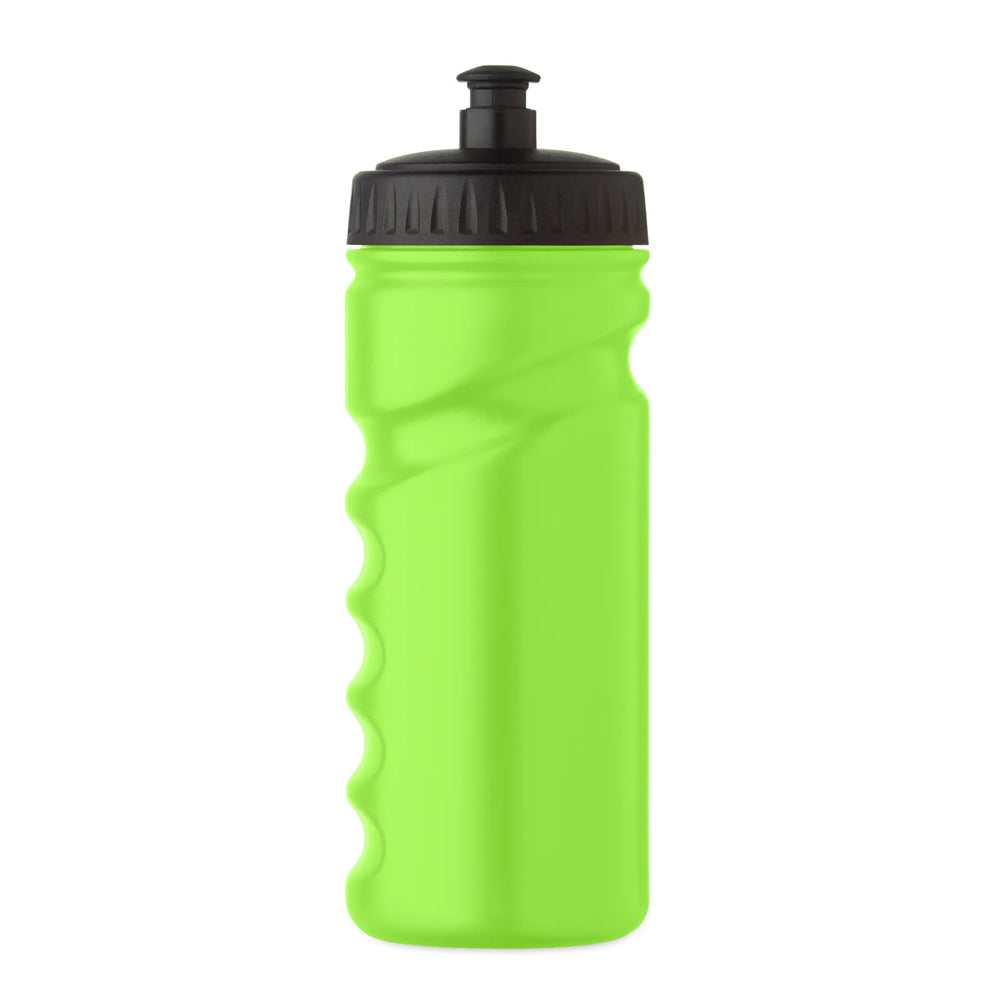 Sportdrinkfles 500 ml met handgreep bedrukken - Neon Groen