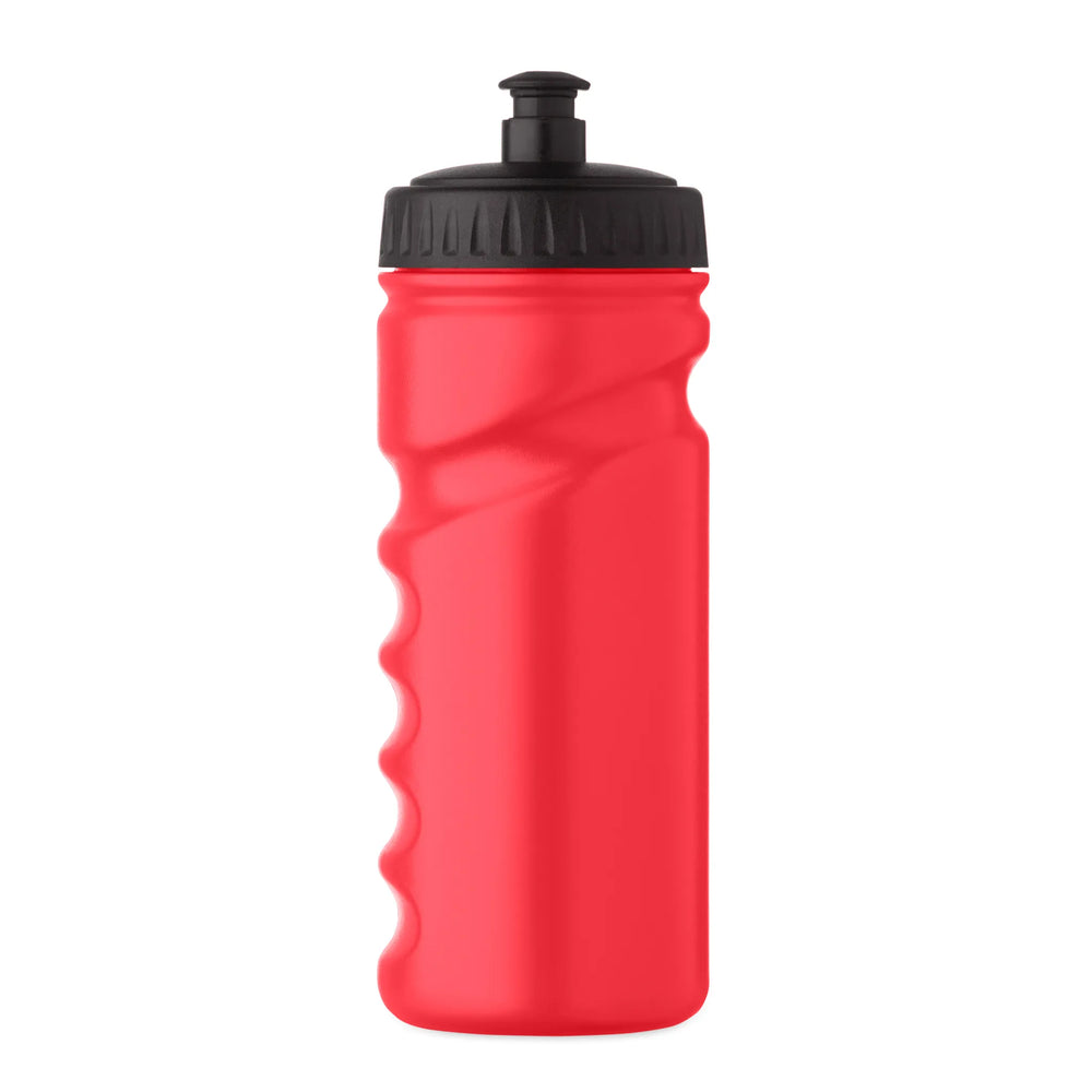 Sportdrinkfles 500 ml met handgreep bedrukken - Rood