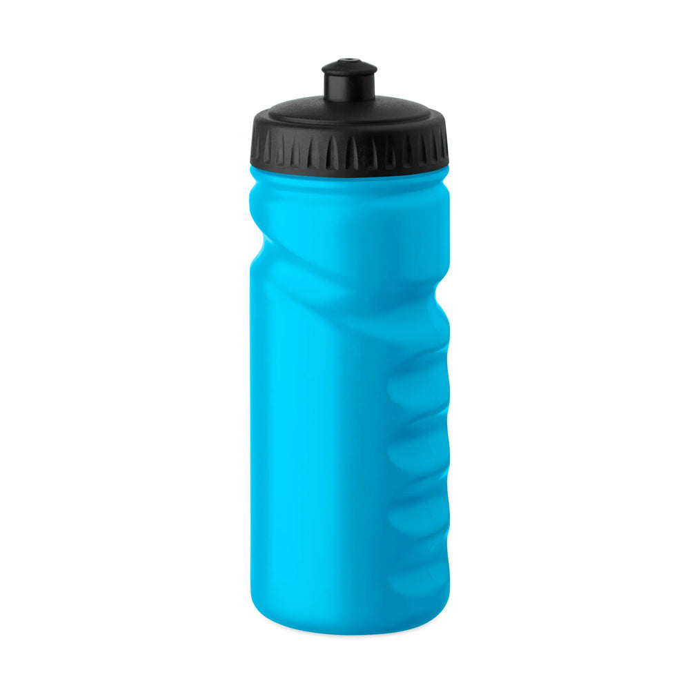 Sportdrinkfles 500 ml met handgreep bedrukken - Turquoise
