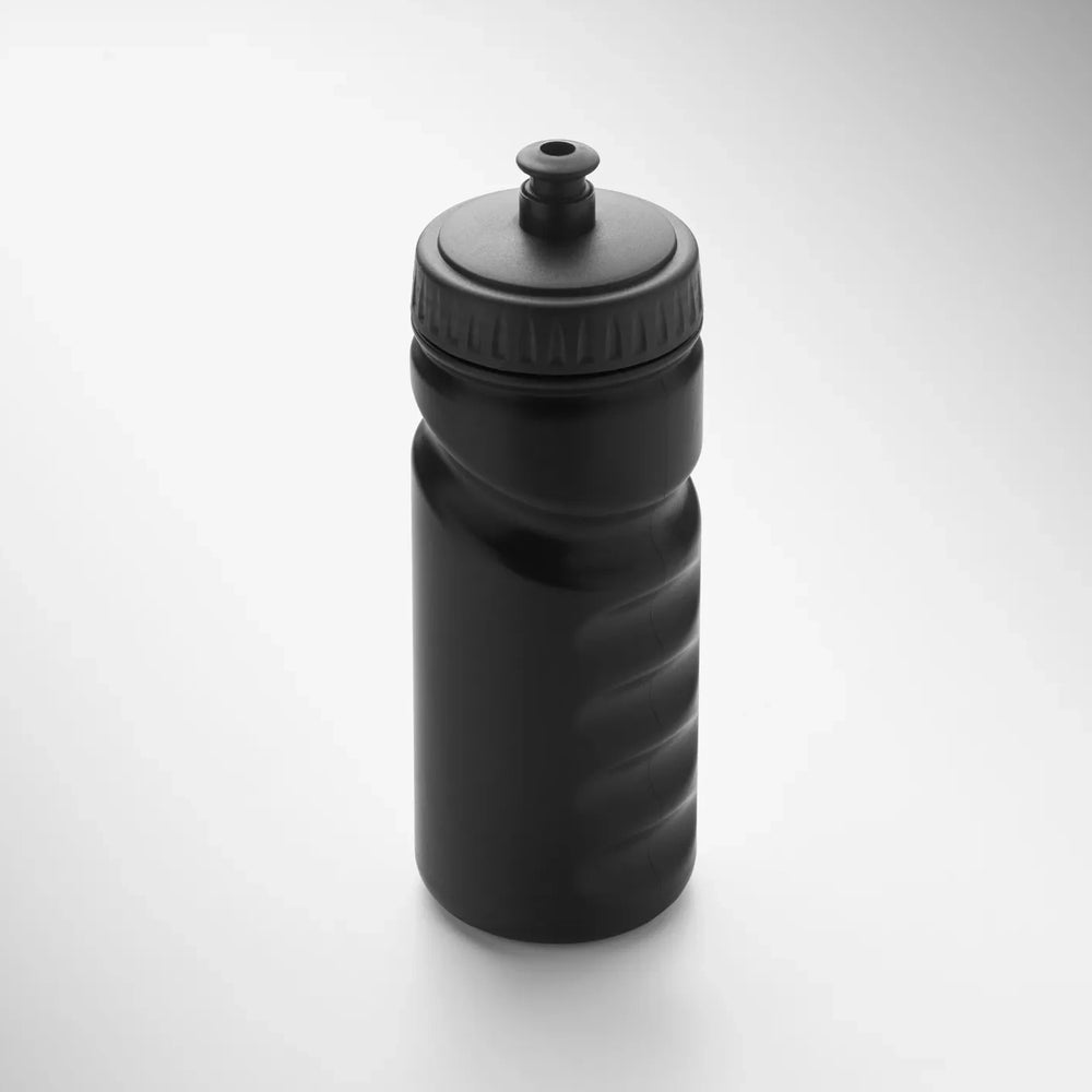 Sportdrinkfles 500 ml met handgreep bedrukken - Zwart