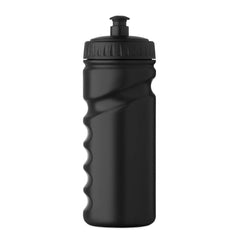 Sportdrinkfles 500 ml met handgreep bedrukken - Zwart