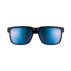 Festival zonnebril met spiegelglazen en UV400 bescherming - Blauw