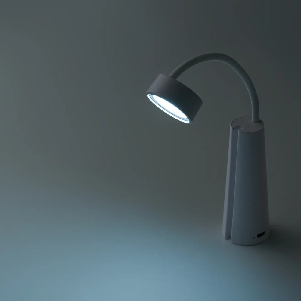 2-in-1 bureaulamp en zaklamp met magnetische voet