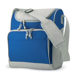 Koelrugzak van 600d polyester met voorvak, Blauw - 193101