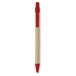 balpen blauw schrijvend biologisch afbreekbaar rood 193780