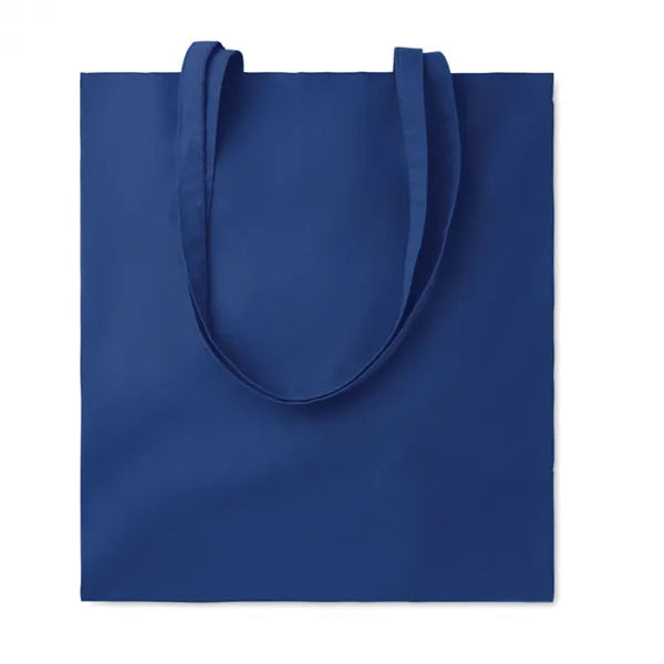 Non-woven boodschappentas met lange hengsels, Blauw - 193787