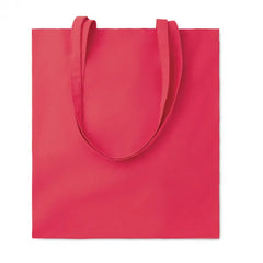Non-woven boodschappentas met lange hengsels - Fuchsia