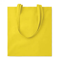Non-woven boodschappentas met lange hengsels - Geel