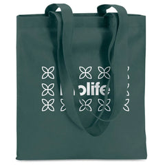 Non-woven boodschappentas met lange hengsels - Groen