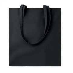 Non-woven boodschappentas met lange hengsels - Zwart