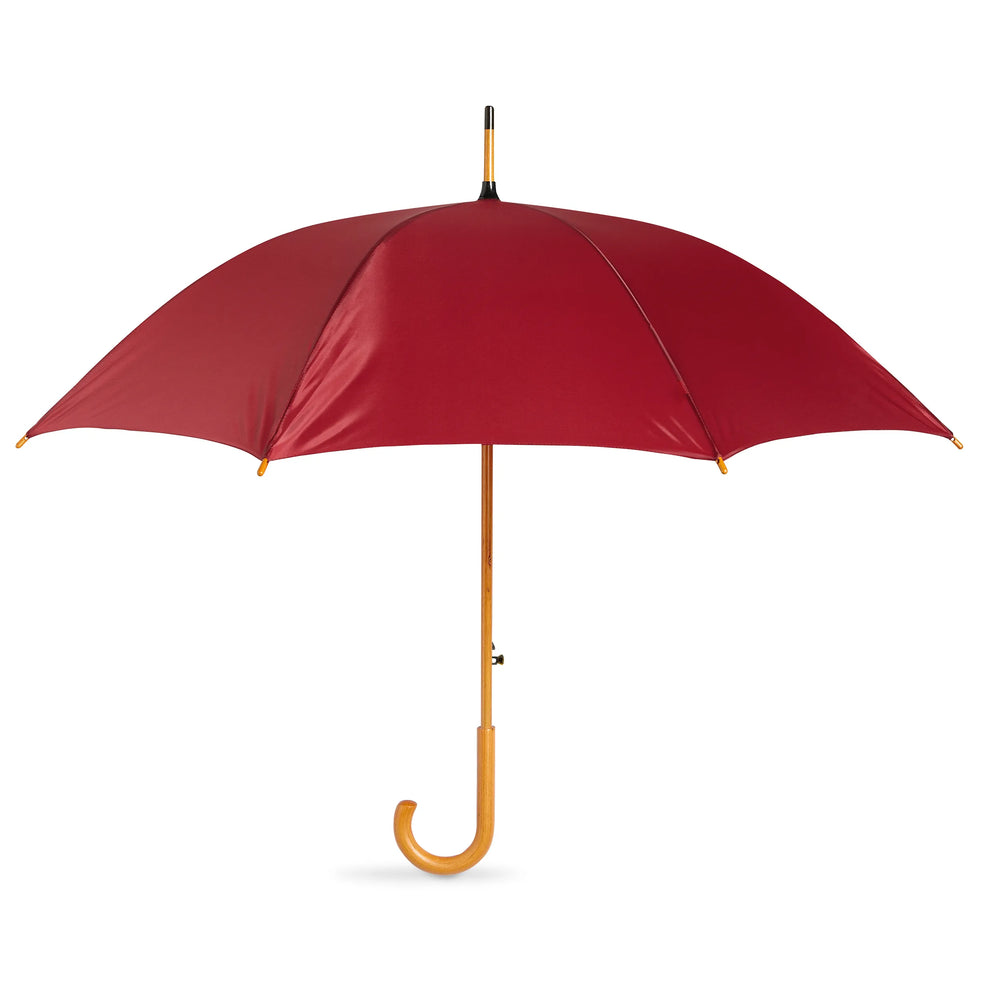 paraplu houten handvat 23 inch bordeaux 195132