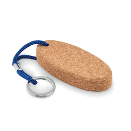 ovale kurken drijvende sleutelhanger side 196161