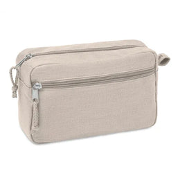 Naima toilettas van 100% hennep, Beige - 196165