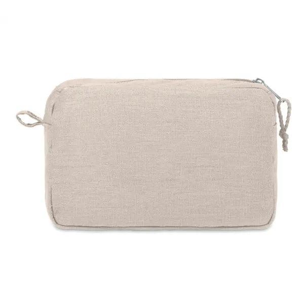 Naima toilettas van 100% hennep, Beige - 196165