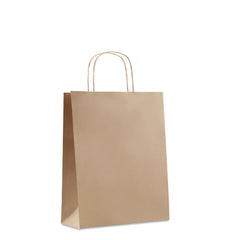 Medium papieren geschenktas 90 g/m² - Bruin