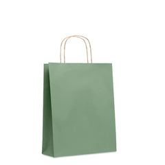 Medium papieren geschenktas 90 g/m² - Groen