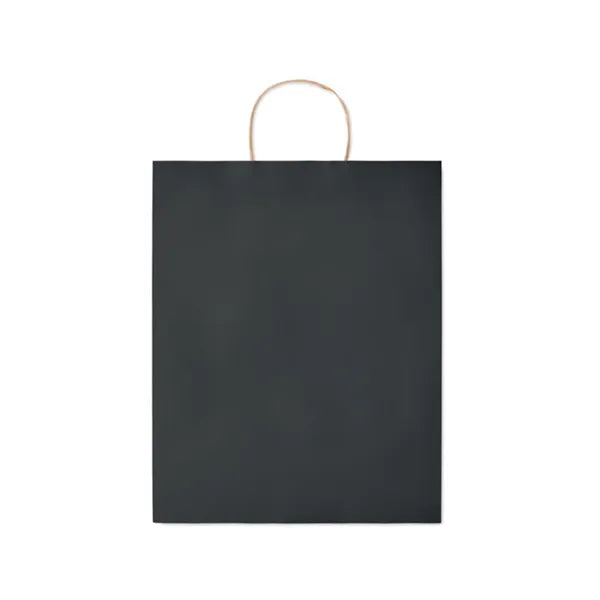 grote papieren geschenktas zwart 196174