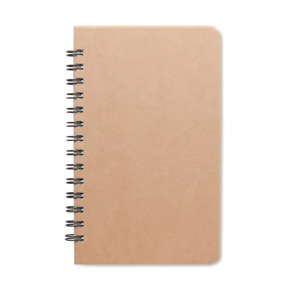 Notitieboek met pijnboomzaden, Bruin - 196225