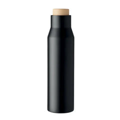Dubbelwandige Thermosfles 500 ml van RVS met Vacuümisolatie - Zwart