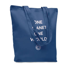 Canvas Boodschappentas met Lange Hengsels | Blauw