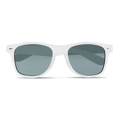 Zonnebril met RPET montuur en UV400 bescherming bedrukken - Wit