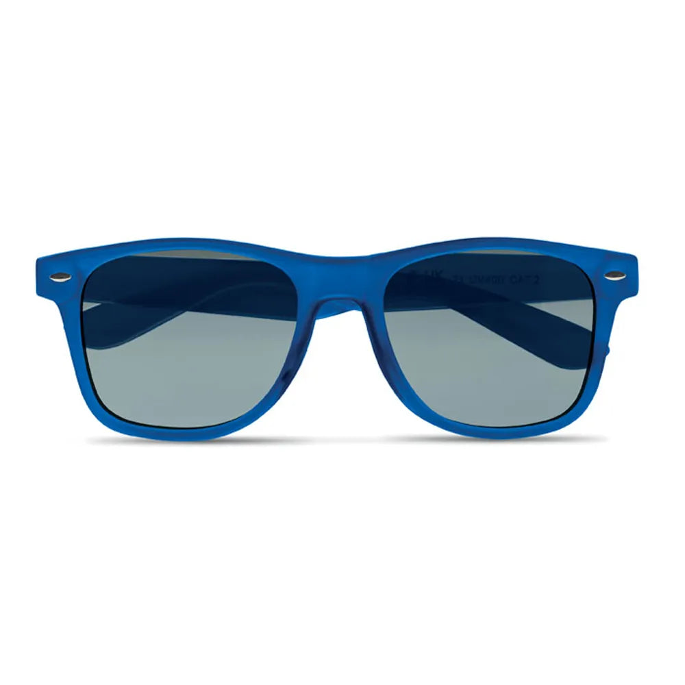 Zonnebril met rPET-montuur en UV400 voorzijde, Blauw - 196531