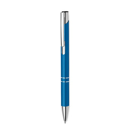 gerecyclede aluminium balpen met drukknop turquoise 196561